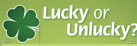 am i unlucky quiz.